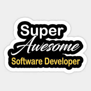 Software Developer Sticker